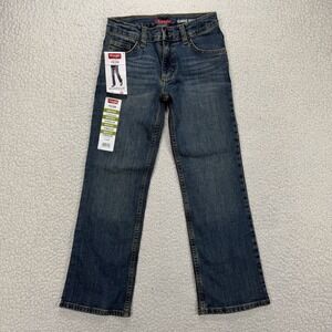 Wrangler Five Star Bootcut Jeans‎ Boys 10 Regular Western Cowboy Denim